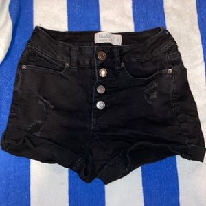high waisted shorts